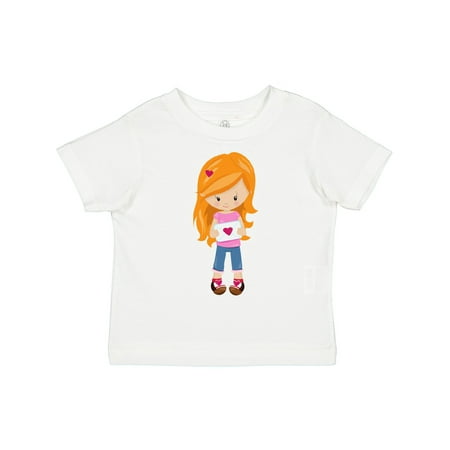 Inktastic Valentine s Day Girl Girl in Love Orange Hair Gift Toddler Toddler Girl T-Shirt
Inktastic Valentine s Day Girl Girl in Love Orange Hair Gift Toddler Toddler Girl T-Shirt
