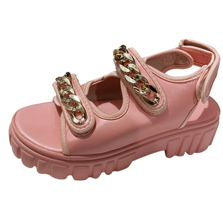 Fashion Women s Casual Shoes Breathable Thick-soled Outdoor Leisure Sandals Pu Pink sandals for Women
Fashion Women s Casual Shoes Breathable Thick-soled Outdoor Leisure Sandals Pu Pink sandals for Women