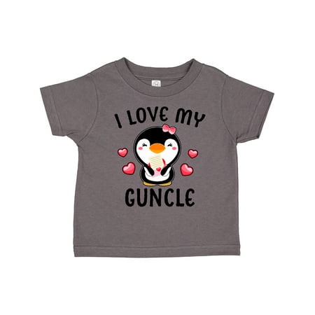 Inktastic I Love My Guncle with Cute Penguin and Hearts Gift Toddler Toddler Girl T-Shirt
Inktastic I Love My Guncle with Cute Penguin and Hearts Gift Toddler Toddler Girl T-Shirt
