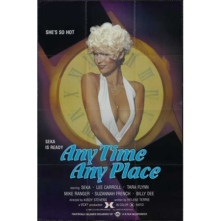 Anytime Anyplace - movie POSTER (Style A) (11" x 17") (1981)