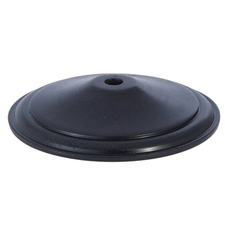 B&P Lamp® 4 Inch Diameter Wooden Vase Cap Waxed Black Finish