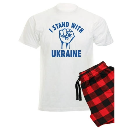 CafePress - I Stand With Ukraine - Men s Light Pajamas