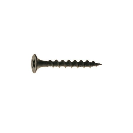 Grip-Rite 5024191 No.6 Wire x 1 in. Phillips Drywall Screws Black - 5 lbs - Pack of 1565 - Case of 6
Grip-Rite 5024191 No.6 Wire x 1 in. Phillips Drywall Screws Black - 5 lbs - Pack of 1565 - Case of 6
