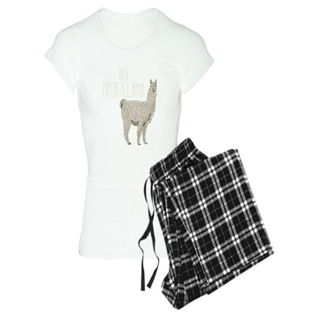 CafePress - No Prob Llama - Women s Light Pajamas