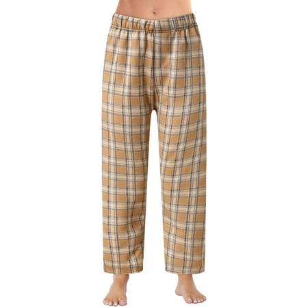 wendunide pants for women Winter Thick Warm Plaid Pajama Pants Soft Pants Loose Homewear Sleepwear Pants Yellow
wendunide pants for women Winter Thick Warm Plaid Pajama Pants Soft Pants Loose Homewear Sleepwear Pants Yellow