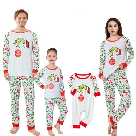 JBEELATE Christmas Pajamas for Family Matching Sets Xmas Holidays Sleepwear Christmas PJs for Adults Men Women Baby Kids
JBEELATE Christmas Pajamas for Family Matching Sets Xmas Holidays Sleepwear Christmas PJs for Adults Men Women Baby Kids
