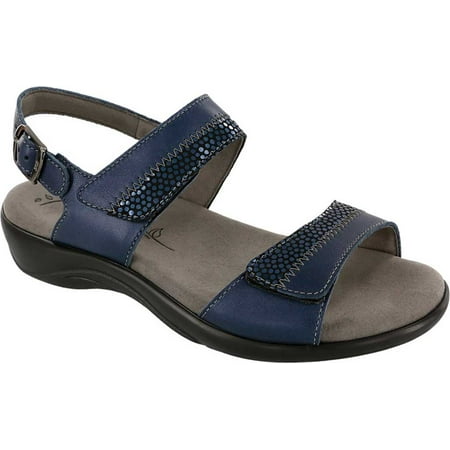 Women s SAS Nudu Ankle Strap Sandal Dawn Leather 12 W