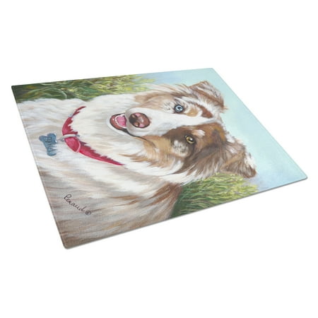Carolines Treasures PPP3009LCB Australian Shepherd Scarlet Glass Cutting Board Large 12H x 16W multicolor
Carolines Treasures PPP3009LCB Australian Shepherd Scarlet Glass Cutting Board Large 12H x 16W multicolor