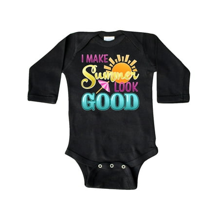 Inktastic I Make Summer Look Good with Sun and Umbrella Gift Baby Boy or Baby Girl Long Sleeve Bodysuit
Inktastic I Make Summer Look Good with Sun and Umbrella Gift Baby Boy or Baby Girl Long Sleeve Bodysuit