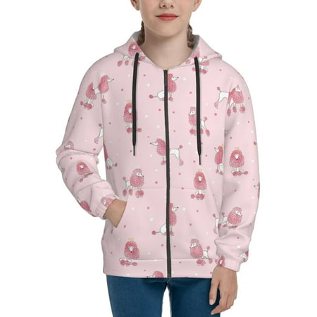 Hoodies for Teen Girls Boys Cute Poodle Dog Queen Pink_A Long Sleeve Youth Kids Essentials Zip Up Hoodie Lghtweight Fashion Hoodies & Sweatshirts Jacket Fall Winter Outfits Tops
Hoodies for Teen Girls Boys Cute Poodle Dog Queen Pink_A Long Sleeve Youth Kids Essentials Zip Up Hoodie Lghtweight Fashion Hoodies & Sweatshirts Jacket Fall Winter Outfits Tops