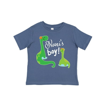 Inktastic Nani Boy Grandson Dinosaur Gift Toddler Boy Girl T-Shirt