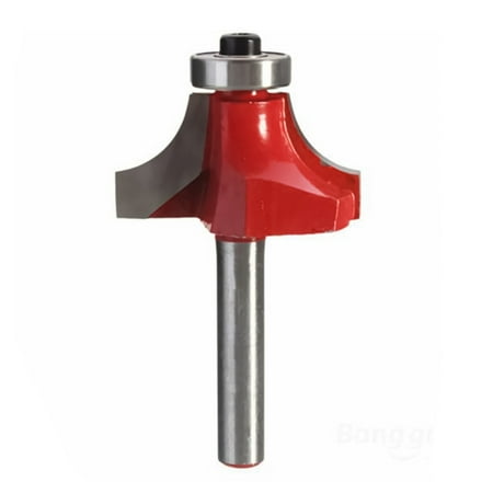 Feiruifan 1/4inch Round Over Router Bit Precision Smooth Cutting Hard Alloy Double Flute Milling Cutter for Woodworking
Feiruifan 1/4inch Round Over Router Bit Precision Smooth Cutting Hard Alloy Double Flute Milling Cutter for Woodworking