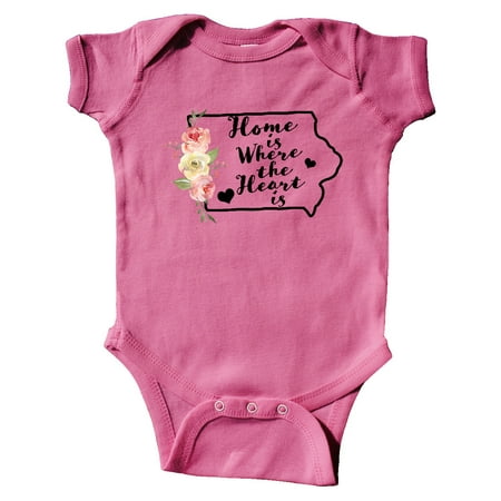 Inktastic Iowa Home is Where the Heart is with Watercolor Floral Gift Baby Boy or Baby Girl Bodysuit
Inktastic Iowa Home is Where the Heart is with Watercolor Floral Gift Baby Boy or Baby Girl Bodysuit