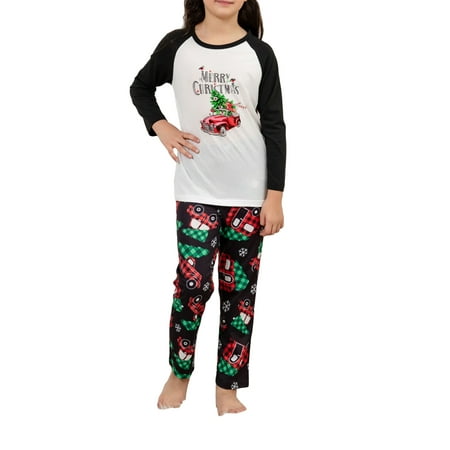 Listenwind Christmas Matching Family Pajamas Set Long Sleeve Car Letters Print Tops with Elastic Waist Pants Sleepwear 2Pcs Clothes Set
Listenwind Christmas Matching Family Pajamas Set Long Sleeve Car Letters Print Tops with Elastic Waist Pants Sleepwear 2Pcs Clothes Set