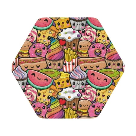 Matuu Fruit-Flavored Ice-Cream for Cup Coasters Set of 6 Leather Coasters Desk Coasters for Office Measures 4” x 4” Hexagon
Matuu Fruit-Flavored Ice-Cream for Cup Coasters Set of 6 Leather Coasters Desk Coasters for Office Measures 4” x 4” Hexagon