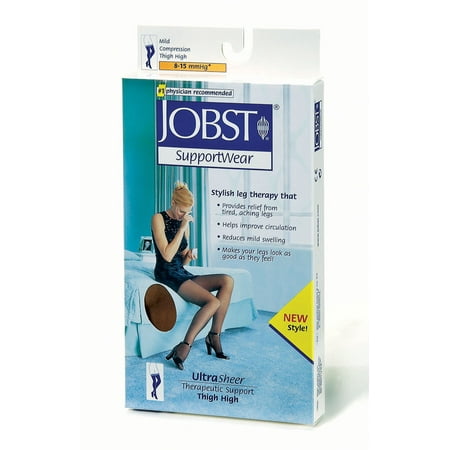 Jobst Ultrasheer 8 - 15 Mmhg Thigh Highs - Large