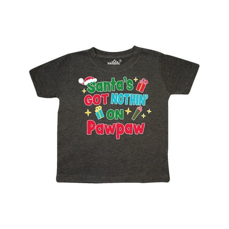 Inktastic Santa s Got Nothin on Pawpaw with Christmas Presents Gift Toddler Boy or Toddler Girl T-Shirt
Inktastic Santa s Got Nothin on Pawpaw with Christmas Presents Gift Toddler Boy or Toddler Girl T-Shirt
