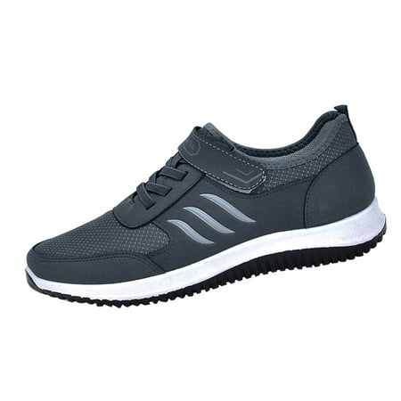 Mens Shoes Couple Outdoor Lace-Up Soft Bottom Sports Lazy Shoes