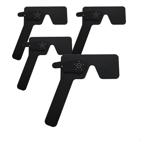 4 Pcs Ophthalmic Eye Occluder (Black)