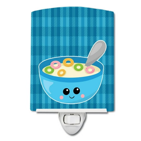 Caroline s Treasures BB6845CNL Blue bowl of Cereal Ceramic Night Light 6x4x3 multicolor
Caroline s Treasures BB6845CNL Blue bowl of Cereal Ceramic Night Light 6x4x3 multicolor