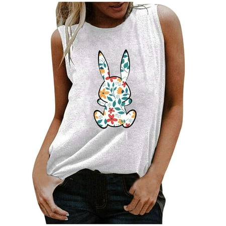 nsendm Bra Camisole Women Easter Floral Rabbit Shirt Sleeveless Round Neck Top T-shirt Asymmetrical Tops for Women Women Vest Multicolor Large
nsendm Bra Camisole Women Easter Floral Rabbit Shirt Sleeveless Round Neck Top T-shirt Asymmetrical Tops for Women Women Vest Multicolor Large