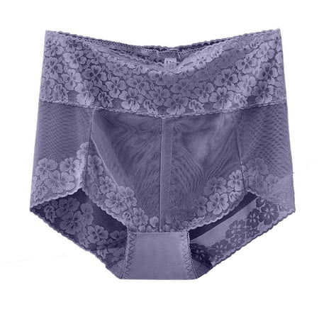 ZHUASHUM Panties For Womens Ladies Waist High Waist Lace Mesh Waist Slim Thin Underwear Women Boyshort 3 Pack
ZHUASHUM Panties For Womens Ladies Waist High Waist Lace Mesh Waist Slim Thin Underwear Women Boyshort 3 Pack