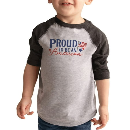 7 ate 9 Apparel Kids Patriotic 4th of July Shirt - Proud to Be an American Grey Shirt 4T
7 ate 9 Apparel Kids Patriotic 4th of July Shirt - Proud to Be an American Grey Shirt 4T
