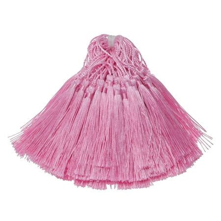 100pcs Creative Tassel Hanging Decor DIY Tassel Pendants Bookmark Fan Pendants Delicate Mobile Phone Tassel Pendants for DIY Crafts Making (Pink)
100pcs Creative Tassel Hanging Decor DIY Tassel Pendants Bookmark Fan Pendants Delicate Mobile Phone Tassel Pendants for DIY Crafts Making (Pink)