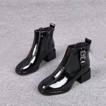 ertutuyi women ankle boots autumn and winter fashion and comfortable solid color square toe square heel zipper black 40
ertutuyi women ankle boots autumn and winter fashion and comfortable solid color square toe square heel zipper black 40