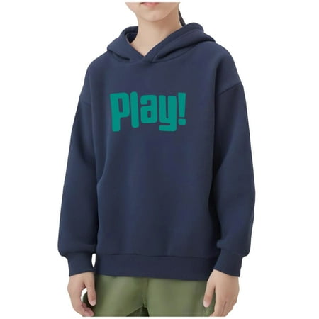 Toddler Kids Boys Girls Hoodie Sweatshirts Letter Print Long Sleeves Pullover Sweater Tops Trendy Fall Winter Casual Loose Tops 3-8Years
Toddler Kids Boys Girls Hoodie Sweatshirts Letter Print Long Sleeves Pullover Sweater Tops Trendy Fall Winter Casual Loose Tops 3-8Years