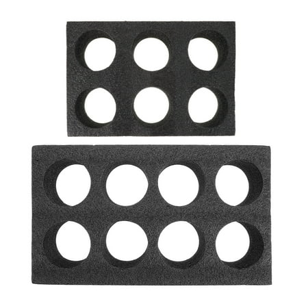 TOYMYTOY 2Pcs 6-hole and 8-hole Milk Tea Cup Holders Portable Coffee Cup Beverage Packing Tools