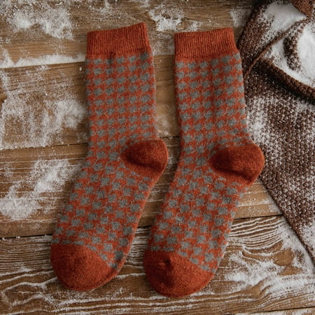 Soighxzc Womens Winter Socks Autumn And Winter Wool Mid Tube Socks Houndstooth Printing Warm Stockings
Soighxzc Womens Winter Socks Autumn And Winter Wool Mid Tube Socks Houndstooth Printing Warm Stockings