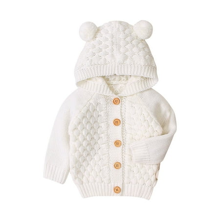 JAHH Lightweight Sweater for Children Baby Girls Boys Knit Cardigan Ear Hooded Sweaters Button Down Cotton Outfits Unisex Baby Basic Clothes for Long Sleeve Round Neck Cute Casual Pullover
JAHH Lightweight Sweater for Children Baby Girls Boys Knit Cardigan Ear Hooded Sweaters Button Down Cotton Outfits Unisex Baby Basic Clothes for Long Sleeve Round Neck Cute Casual Pullover