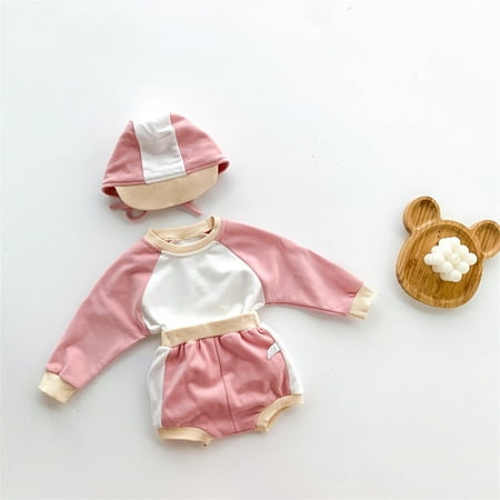 FZM Christmas Baby Boys Girls Long Sleeve Patchwork Sweatshirt Blouse Tops Sport Shorts Pants With Hat Outfit Set Clothes 3PCS Casual Joggers
FZM Christmas Baby Boys Girls Long Sleeve Patchwork Sweatshirt Blouse Tops Sport Shorts Pants With Hat Outfit Set Clothes 3PCS Casual Joggers