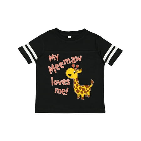 Inktastic My Meemaw Loves Me- Cute Giraffe Gift Toddler Boy or Toddler Girl T-Shirt
Inktastic My Meemaw Loves Me- Cute Giraffe Gift Toddler Boy or Toddler Girl T-Shirt