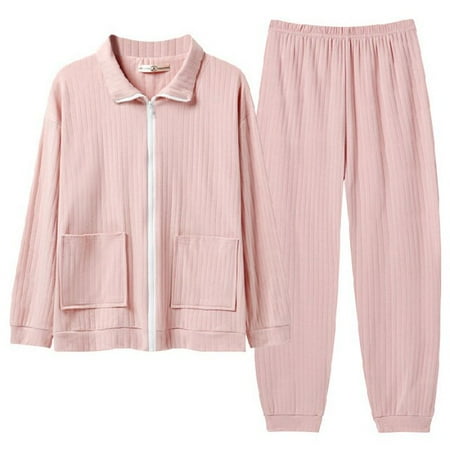 CoCopeaunt Women New Spring And Summer Pajama Set Cotton striped zipper stand-up collar sports fashion pajamas Long Sleeved Home Cloth
CoCopeaunt Women New Spring And Summer Pajama Set Cotton striped zipper stand-up collar sports fashion pajamas Long Sleeved Home Cloth