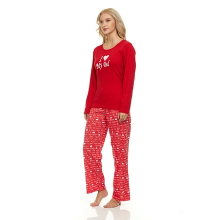 Lati Fashion 100% Cotton Women Pajamas Set Pants and Top Long Sleeve 2-Piece Female Pajamas Set Red XL
Lati Fashion 100% Cotton Women Pajamas Set Pants and Top Long Sleeve 2-Piece Female Pajamas Set Red XL