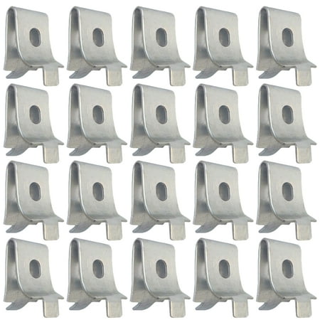 Bestonzon 20pcs Shelf Bracket Clips Stainless Steel Pilaster Shelf Pegs Shelf Support Pegs
Bestonzon 20pcs Shelf Bracket Clips Stainless Steel Pilaster Shelf Pegs Shelf Support Pegs