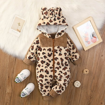 Hunpta Infant Boys Girls Long Sleeve Winter Fleece Bear Ears Hooded Newborn Jumpsuit Romper
Hunpta Infant Boys Girls Long Sleeve Winter Fleece Bear Ears Hooded Newborn Jumpsuit Romper