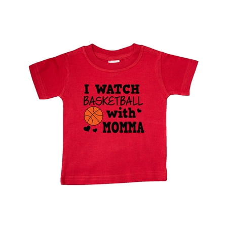 Inktastic I Watch Basketball with Momma Gift Baby Boy T-Shirt
Inktastic I Watch Basketball with Momma Gift Baby Boy T-Shirt
