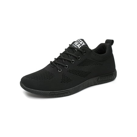 Ritualay Men Running Shoe Sport Sneakers Breathable Athletic Shoes Anti Slip Lightweight Flats Outdoor Fitness Workout Trainers Black Mesh Upper 7.5
Ritualay Men Running Shoe Sport Sneakers Breathable Athletic Shoes Anti Slip Lightweight Flats Outdoor Fitness Workout Trainers Black Mesh Upper 7.5