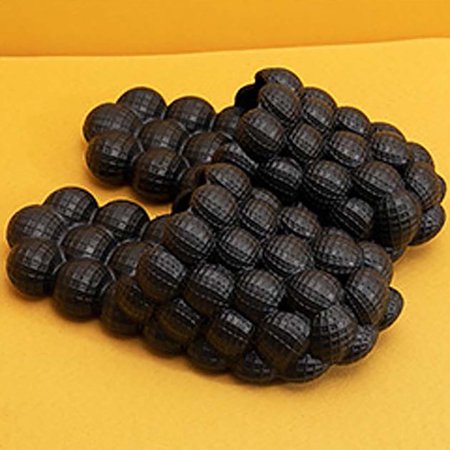ZXHACSJ Men s Women Massage Bubble Slides Slippers Funny Lychee Non-slip Spa Slippers Black 37
ZXHACSJ Men s Women Massage Bubble Slides Slippers Funny Lychee Non-slip Spa Slippers Black 37