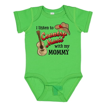 Inktastic I Listen to Country Music with My Mommy with Guitar and Hat Gift Baby Boy or Baby Girl Bodysuit
Inktastic I Listen to Country Music with My Mommy with Guitar and Hat Gift Baby Boy or Baby Girl Bodysuit