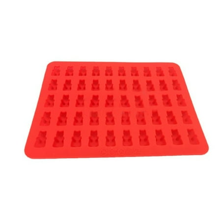 50 Cavity Cartoon bear Shaped Silicone DIY Chocolate Candy Cupcake Jelly Baking Mould Mold Ice Cube Tray (Red)
50 Cavity Cartoon bear Shaped Silicone DIY Chocolate Candy Cupcake Jelly Baking Mould Mold Ice Cube Tray (Red)