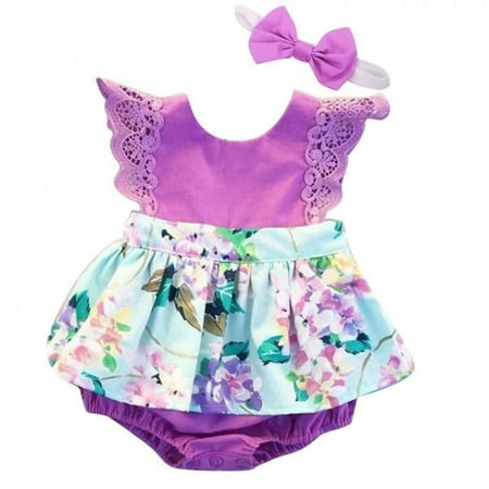Mjbaby 0-24M Newborn Baby Girls Romper Sleeveless Printed Floral Short Pants Jumpsuit Rompers + Bowknot Head Band Toddler Girls Clothes
Mjbaby 0-24M Newborn Baby Girls Romper Sleeveless Printed Floral Short Pants Jumpsuit Rompers + Bowknot Head Band Toddler Girls Clothes