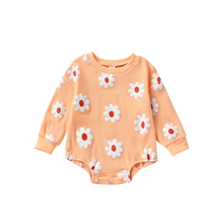 Wassery Infant Baby Girls Outfits Long Sleeve Daisy Print Romper Sweatshirt 6 12 18 24 Months Newborn Spring Autumn Jumpsuit Clothes
Wassery Infant Baby Girls Outfits Long Sleeve Daisy Print Romper Sweatshirt 6 12 18 24 Months Newborn Spring Autumn Jumpsuit Clothes