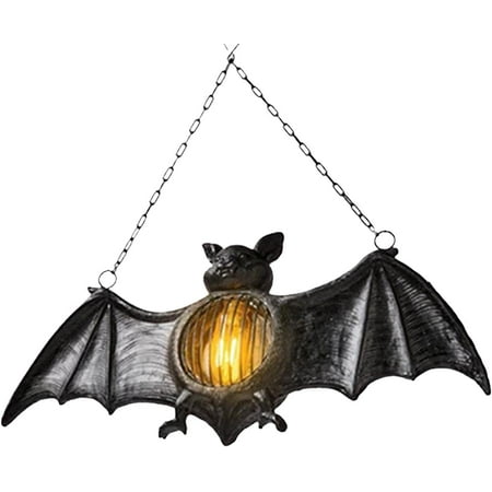 Halloween Simulation Bat LED Lantern Halloween Bat Outdoor Lights Halloween Decoration Retro Bat Pendant Lights Lamps for Halloween Party Home Ornament
Halloween Simulation Bat LED Lantern Halloween Bat Outdoor Lights Halloween Decoration Retro Bat Pendant Lights Lamps for Halloween Party Home Ornament