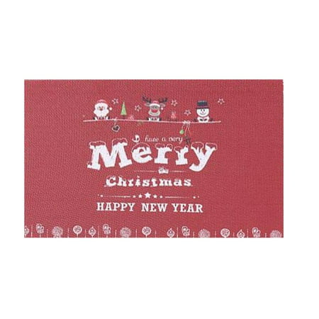 Tepsmf Christmas Decorations Placemats Pvc Table Mat Christmas Table Mat Hotel Tableware Mat Printed Table Mat Christmas Ornaments Set Multicolor
Tepsmf Christmas Decorations Placemats Pvc Table Mat Christmas Table Mat Hotel Tableware Mat Printed Table Mat Christmas Ornaments Set Multicolor