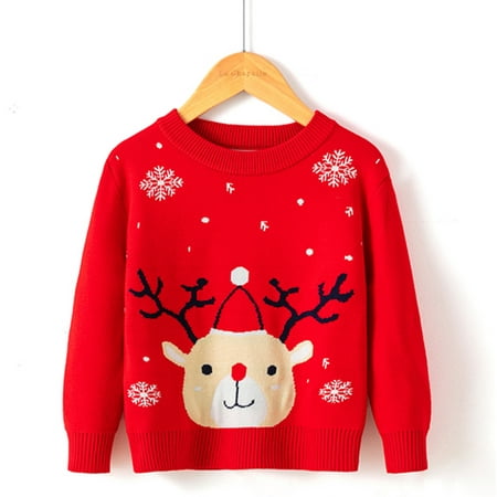 KaLI_store Toddler Boys Girls Christmas Cartoon Sweater Long Sleeve Warm Knitted Pullover Knitwear Tops Sweatshirt Toddler
KaLI_store Toddler Boys Girls Christmas Cartoon Sweater Long Sleeve Warm Knitted Pullover Knitwear Tops Sweatshirt Toddler