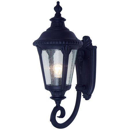 Wall Sconces 1 Light Fixture With Black Finish Cast Aluminum Medium 8 100 Watts
Wall Sconces 1 Light Fixture With Black Finish Cast Aluminum Medium 8 100 Watts